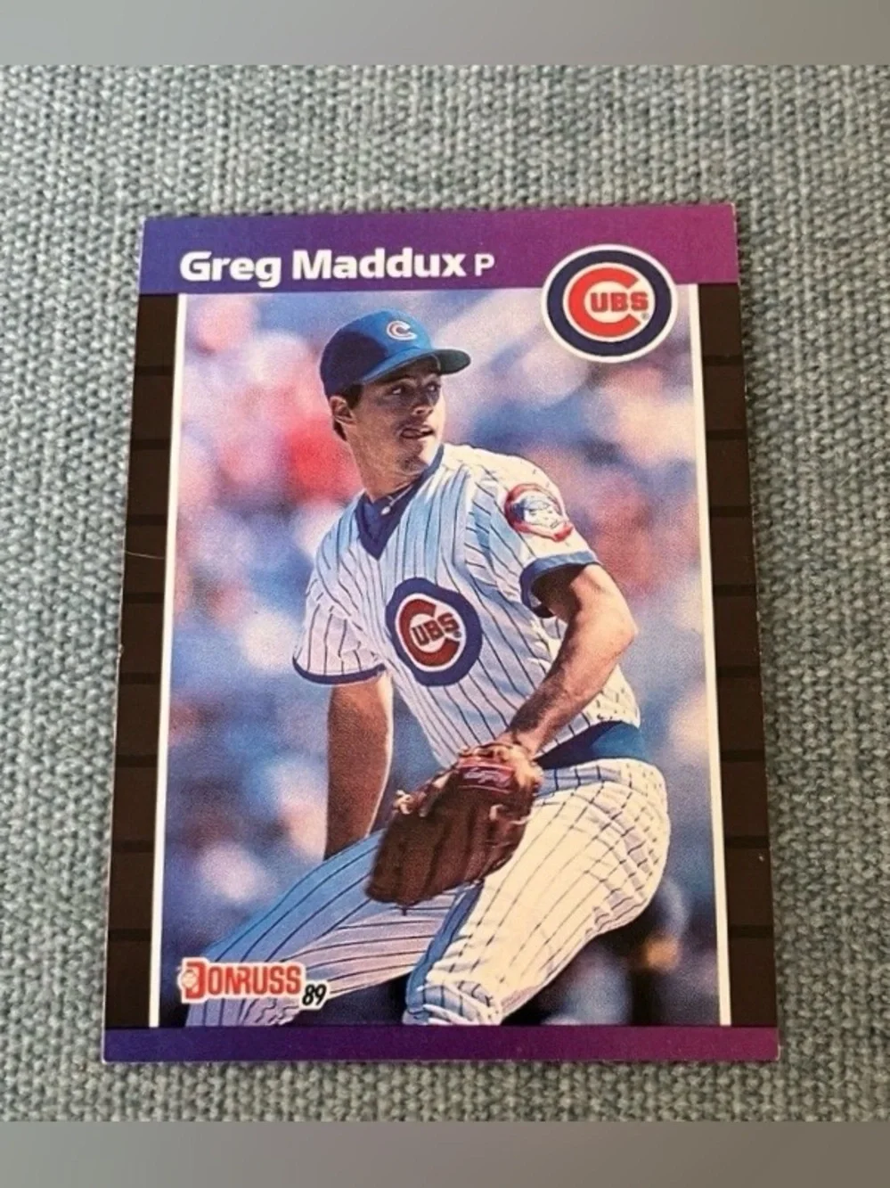 1989 Donruss Chicago Cubs Baseball Card Trading Card